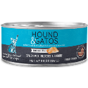 Hound & Gatos 98% Salmon, Mackerel & Sardine Canned Cat Food 5.5oz - 24 Case Hound & Gatos, Salmon, Canned, Cat Food, cat, hound, gatos, hound and gatos, Mackerel, Sardine 